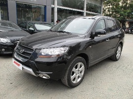 bán hyundai santafe MLX 2007,2009, màu đen, 2.0, máy dầu