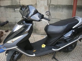 Honda Eky đời 2008 màu đen, xe zin 100%, mới 99%, máy êm, giá 9,6tr