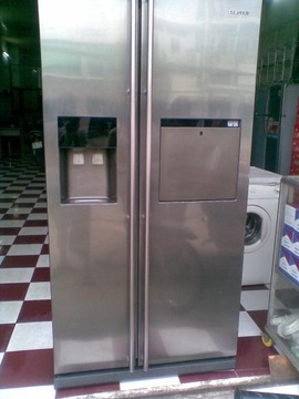 Cần bán Tủ lạnh Side-by side Samsung RSH1524L, màu inox silver, hàng mới hơn 90%