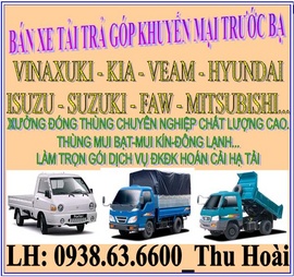 Cần mua xe tải vinaxuki trả góp tại tphcm
