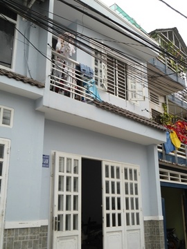 Bán nhà Nơ Trang Long, phường 13, Bình Thạnh, hẻm 6m, cách mặt tiền 20m