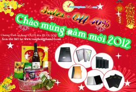 Khuyến mãi từ văn phòng phẩm minh anh nhân dịp năm mới 2012