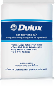 Bán bột trét tường cao cấp Dulux trong nhà và ngoài trời.