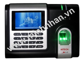 máy chấm công vân tay hitech X628 giá ưu đãi + hàng mới