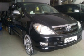 Toyota inova 2. 0G SX cuối 2007 màu đen 482tr