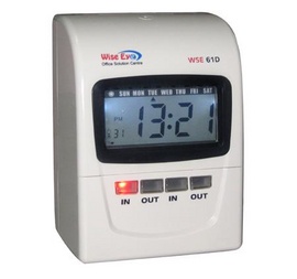 máy chấm công thẻ giấy wise eye 61D rẽ nhất Đồng nai