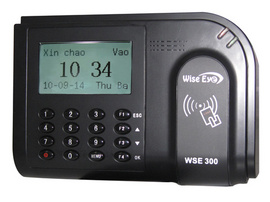 máy chấm công thẻ cảm ứng wise eye 300 sản phẩm được bảo hành