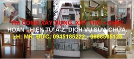 Thầu xây dựng Chuyên Nghiệp nhất. Sửa chữa nhà dân dụng chọn gói: