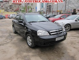 Bán Daewoo lacetti EX đời 2010 màu đen-TNCC-số sàn-xe VN