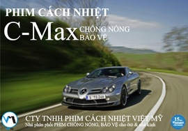 Dán phim cách nhiệt oto tận nơi - phim cách nhiệt C-Max