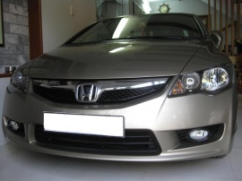 Bán honda civic 1. 8AT số tự động cuối 2010, màu vàng cát, lăn bánh 3000km