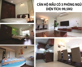 căn hộ harmona tân bình 99m2, 3 phòng ngủ giá cực sốc, view hồ bơi