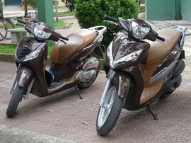 Bán xe Shark125-SYM đời 2011 mầu caffe đi 1700km, chính chủ. Giá 38 triệu.