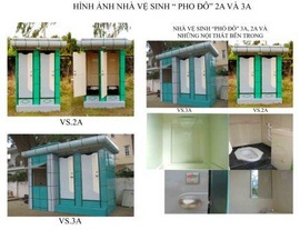 Bán nhà vệ sinh Phố Đô 3A bằng composite