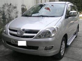 Cần tiền bán nhanh Toyota Innova 12/ 2006 J đã lên full G mâm 2010, đuôi cá, bệ