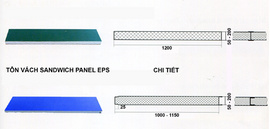 Panel eps-Công ty sản xuất và phân phối tấm cách nhiệt panel EPS, tôn xốp tôn