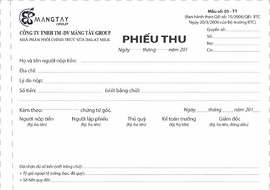 in phiếu thu giá rẻ - 0902 036 987