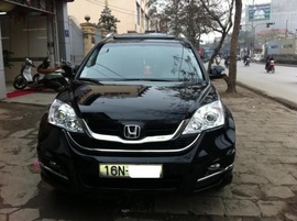 Bán Honda CRV 2. 0 nhập Đài Loan đời 2010 màu đen biển 16N