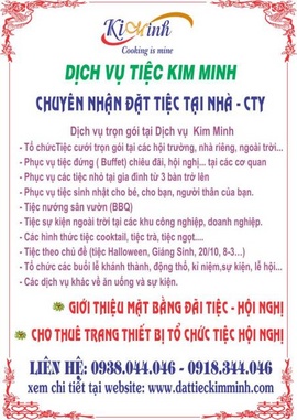 Dịch vụ nấu tiệc tại nhà