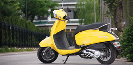 Bán xe sachs Amici 125cc màu vàng chanh