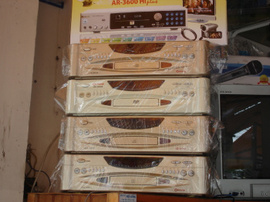 Cần bán 35 dàn karaoke, đang sử dụng, gồm loa bose, đầu DH3600, ampli califor, jargua
