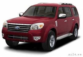 Cá nhân bán gấp Ford Everest 2009, số sàn, màu đỏ, xe sử dụng rất kỷ.