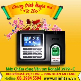 máy chấm công vân tay ronald jack 3979C- 0917 321 606