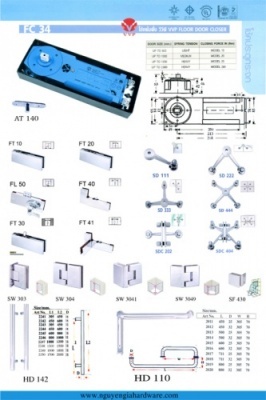 bản lề sàn hafele (Đức), kẹp kính ,tay nắm cửa kính, ,bản lề phòng tắm kính ,phụ