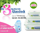 Tp. Hồ Chí Minh: Bộ 3 hộp thủy tinh siêu bền Glasslock GL54 mua 1 được 2 CL1024395P4