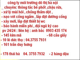 xe hút bể phốt, thông tắc nhà vệ sinh, ống nước 0972. 321. 052