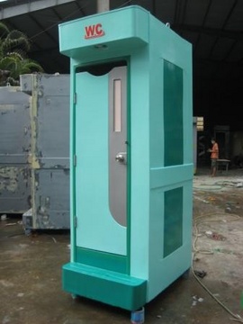 Cho thuê nhà vệ sinh di động bằng composite