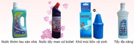 Tẩy khử mùi bồn vệ sinh - Nước lau sàn nhà -Tẩy men sứ - Tẩy đa năng