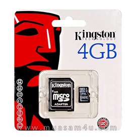 Thẻ nhớ microSD kingston 4Gb, 8Gb giá cực tốt, bán thẻ nhớ điện thoại, USB ngộ ng