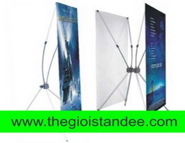 Standy Cung cấp standy, standee, kệ X, khung treo quảng cáo, giao hàng tận nơi