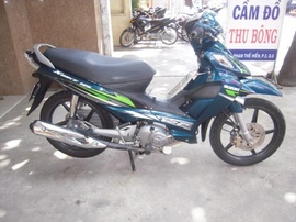 X. BIKE. 2009. màu xanh. bánh mâm thắng đĩa. bstp: 13,9t