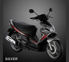 Suzuki Hayate đời 2009, màu trắng đen