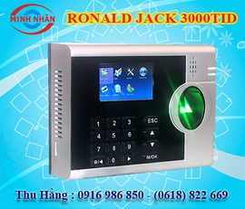 máy chấm công vân tay Ronald jack 3000T. công nghệ siêu bền