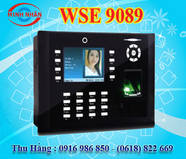 máy chấm công vân tay và thẻ cảm ứng Wise eye 9089. công nghệ hiện đại nhất