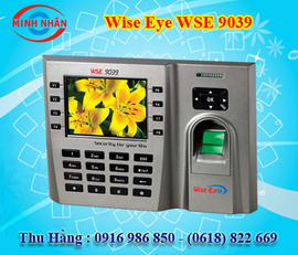 máy chấm công vân tay và thẻ cảm ứng wise eye 9039