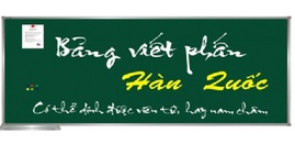 Bảng từ xanh chống lóa Viết phấn