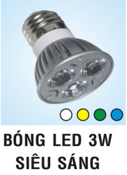 đèn bóng led 3w