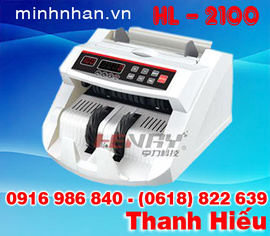 máy đếm tiền giá rẻ henry HL-2100UV, loại tốt nhất