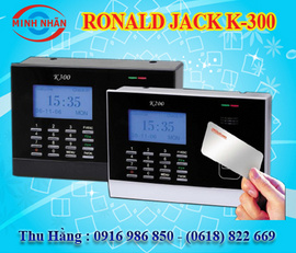 máy chấm công thẻ cảm ứng Ronald Jack K300. lh:0916986850(Hằng)