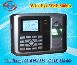 máy chấm công kiểm soát cửa wise eye 8000A. giá cạnh tranh+hàng nhập khẩu