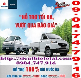 Đại lý bán xe tải SUZUKI - bán xe tải suzuki carry pro 740kg - suzuki 750kg