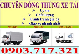 Chuyên đóng thùng xe tải. Làm bản vẽ xe tải. Sửa chữa thùng xe tải. Bán bạt xe t