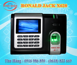 máy chấm công vân tay và thẻ cảm ứng Ronald jack X628. giá ưu đãi
