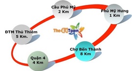 Với 1 tỉ VND có ngay căn hộ cao cấp trung tâm quận 7