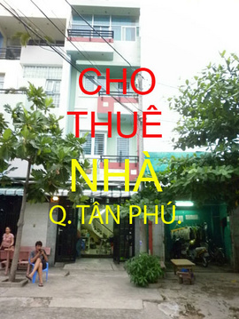 Cho thuê nhà P. Tân Sơn Nhì, Q. Tân Phú Tp. HCM