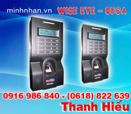 máy chấm công Wise Eye WSE-850A, phần mềm chuyên nghiệp